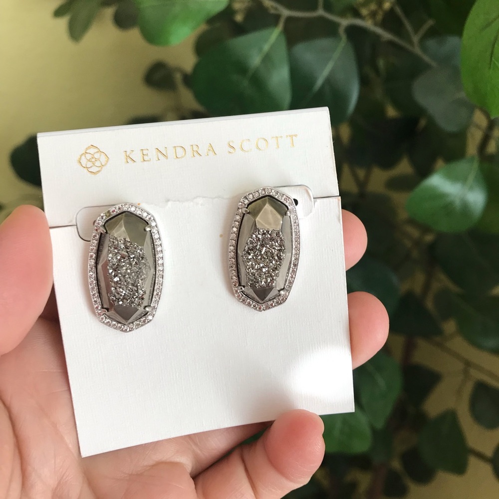 Kendra Scott Silver Earrings